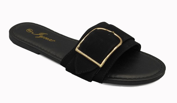 LADIES SLIP ON SANDALS